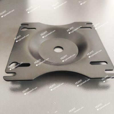 Custom Black Steel Sheet Metal Stamping Parts Laser Cutting Parts