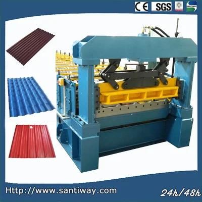 Corrugated Roof Tile Cold Roll Forming Machine