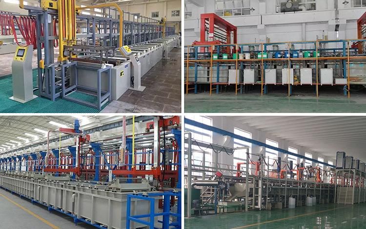 Manually Barrel Type Galvanizing Equipment Zinc Plating Machine with Waste Gas Treatment