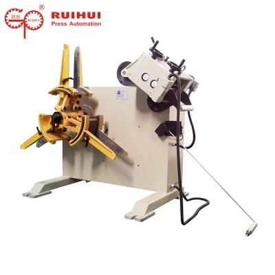0.3-3.2mm Material Uncoiler with Straightener (RGL-200)