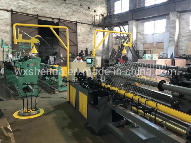 High Speed Low Noise Automatic Chain Link Fence Machine (SD25/100) , Chain Link Fence Machine