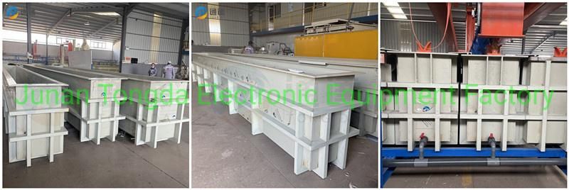 High Efficiency Automatic Aluminum Anodizing Production Plant Aluminum Anodizing Dyeing Plant Line Equipment