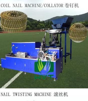 Wire Coil Nail Collator Machine for Electro/Hot-Galvanized Painted Pallet Nail/Roofing Nail/ Stainless Steel Nail