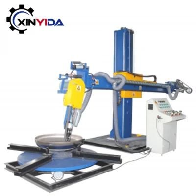 ODM&OEM Provided Tank Grinder Machine and Tank Cap Polishing Machine with Exchangable Grinding Head