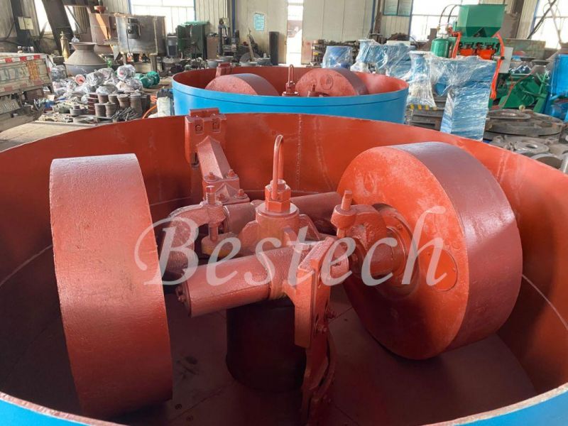 Green Sand Foundry S11 Series Roller Grinding Wheel Sand Mixer
