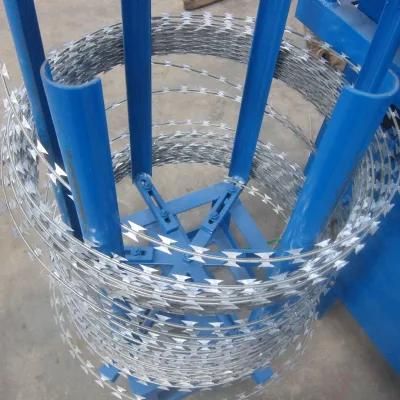 High Efficiency Razor Barbed Wire Coil Fencing Machine Best Price