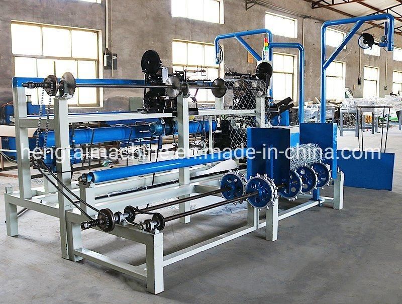 Factory Best Price Automatic Wire Mesh Weaving Fencing Making Chain Link Fence Machine