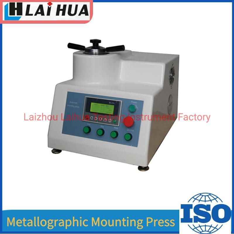 Full Automatic Metallographic Specimen Mounting Press Laboratory Equipment