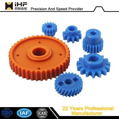 Ihf Custom Wholesales OEM Non-Standard Plastic Gear Spur Bevel Gears for Construction Machinery