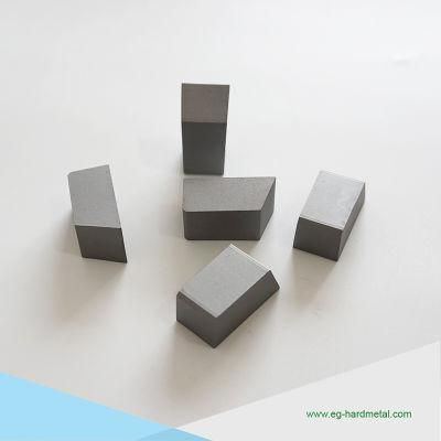 Yt5 Yg6 Tungsten Carbide Brazed Cutting Tips with High Wear Resistance
