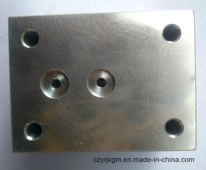 Machining Steel Connecting Plate Spare Part with SGS Certificate