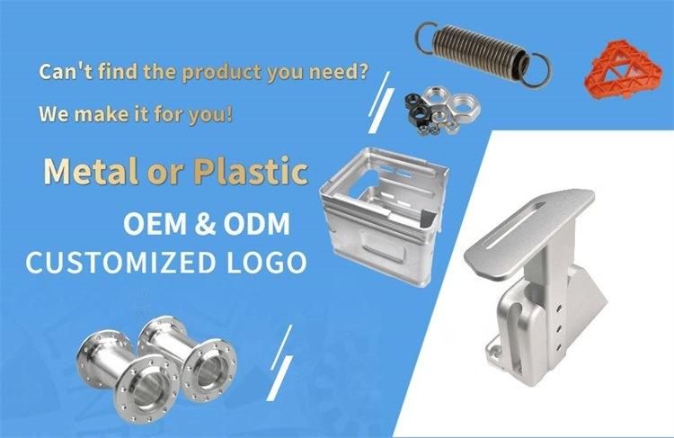 OEM Machining Custom Silver Anodizing Aluminum Assembly Parts for Furniture