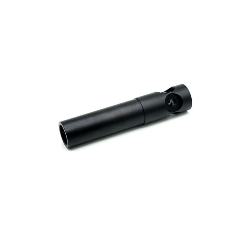 Aluminum Alloy Pipe Filter Tubing Black Anode CNC Machine Processing Factory Customization