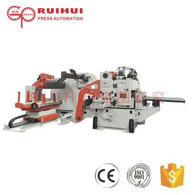 Stamping Coil Press Feeding Equipment Punch Uncoiler Straightener Feeder for Blanking Machine