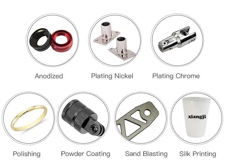 OEM Sand Blasting Anodized CNC Machined Parts