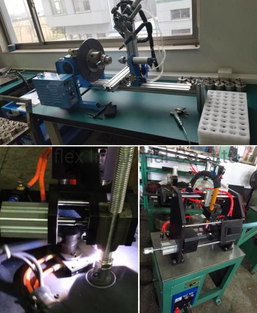 DN8-50 Corrugated Annular Stainless Steel Metal Tube Pipe Making Machine