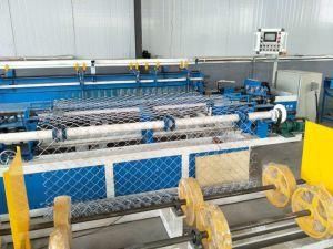 High Quality Automatic Single Wire Chain Link Fence Making Machine2m