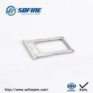 Precision Metal Injection Molding for OEM Custom SIM Card Tray Parts by MIM and Pim
