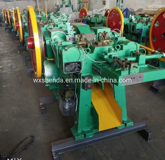 Common Automatic Iron Wire Super-Length Nail Making Machine China