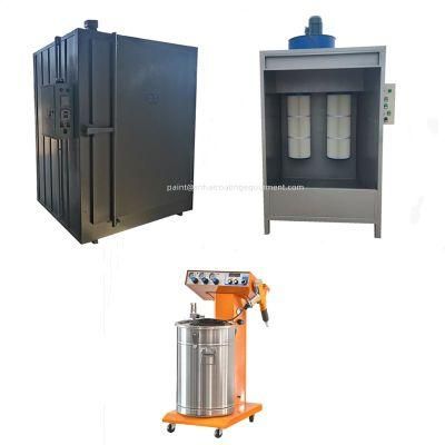 Manual Electrostatic Powder Coating System Machine Package
