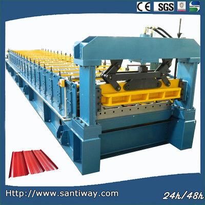 Color Steel Sheeting Roofing Panel Cold Roll Forming Machine