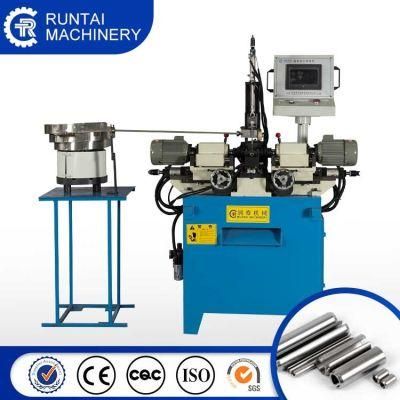 45 Degree Single Head Pipe Round Bar External Automatic Electric Metal Chamfering Machine