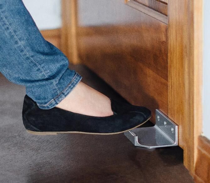 Step Pull Doors Operated No Touch Hands Free Door Opener