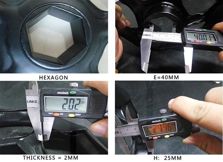 Densen Customized Spray Paint 5 Spoked Metal Stamping Gate Valve Handwheel