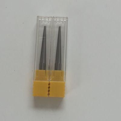 Taper End Mill with Straight Tooth CNC Machine Cutting Tool