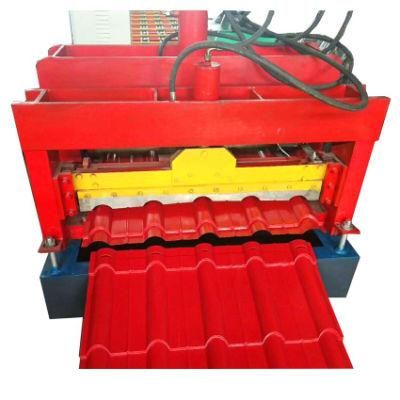 Dx Galzed Tile Roof Panel Roll Forming Machine