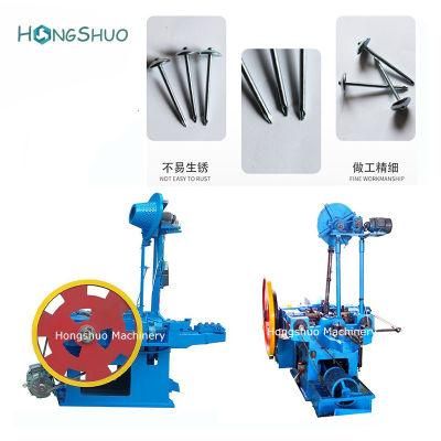 Famous Africa Twist Shank Steel Roofing Nail Making Machine Price