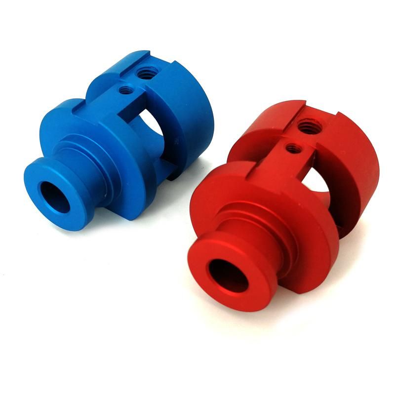 Red Anodized CNC Aluminum 7075 Milling Machine Part for Tent