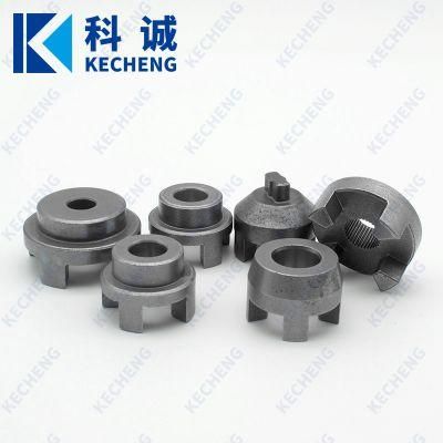 Customized Steel Rigid Plum-Shaped Positioning Motor Shaft Coupling