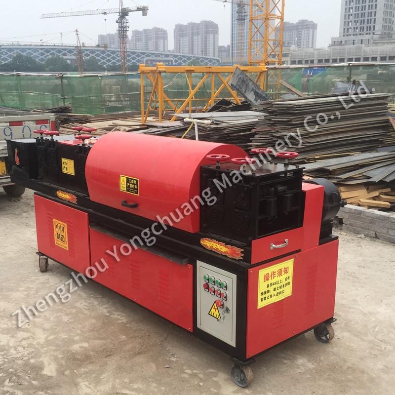 Scaffolding Steel Pipe Straightening and Rust Removing Machine