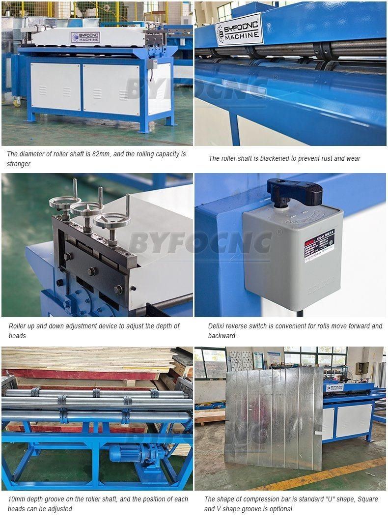 HVAC Duct Roll Beading Machine