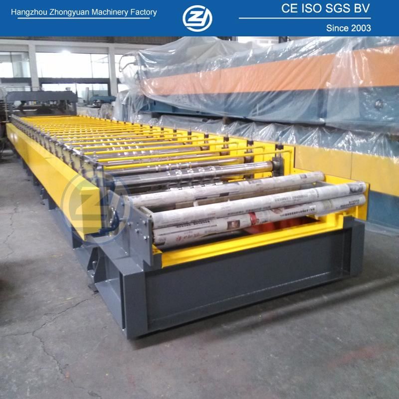 Hc45 Color Steel Metal Roof Sheet Roll Forming Machine/Metal Roofing Wall Panel Machine/Corrugated Roofing Tile Roll Forming Factory Price