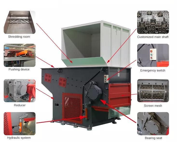 Shredder Replacement Parts/Single Shaft Industrial Shredder Blades/Shredder Rotor Inserts Customized Shredder Blades and Cutter