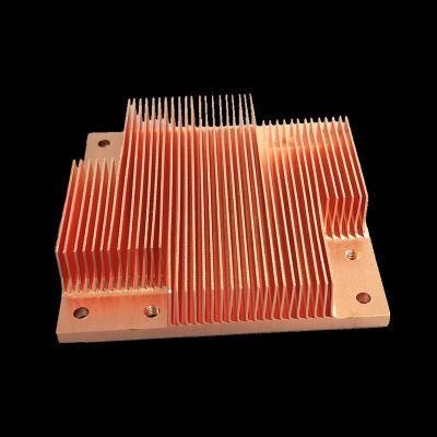 Manufacturer of Skived Fin Heat Sink for Welding Equipment and Svg and Power and Apf and Inverter and Charging Pile