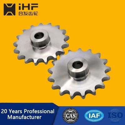 Ihf DIN Stainless Steel Standard Standard Roller Sprocket Chain Wheel for Transmission Machinery
