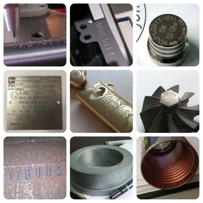Handheld Metal DOT Pin Marking Machine pH02 for Vin Code Chassis Number