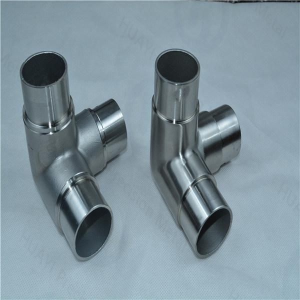 Investment Casting Three Way Pipe Fitting Tee Stainless Steel Components