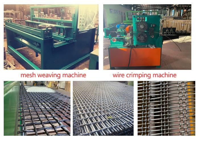 Semi-Automatic Crimped Mesh Weaving Machine for Coal and Mine Filter