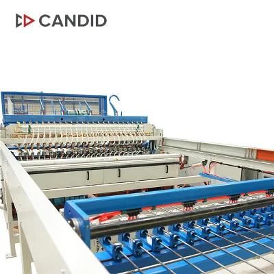 Fully Automatic Crimped Wire Mesh Weaving Machine Steel Wire Welding Equipment Supplier for Construction Work with CE Certificate