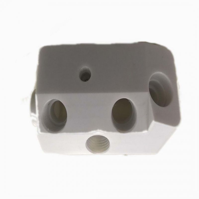 0.01 mm Tolerance Deep Hole Drilling Precision CNC Machining Aluminum Manifold for Hydraulic Industry