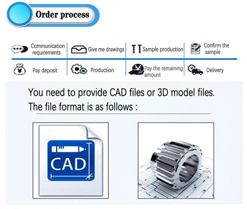 Custom CNC Lathe Precision Turning Mechanical CNC Milling Parts of Agricultural Equipment