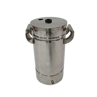 Small Stainless Steel Powder Supply Hopper Bucket for Powder Coating Machine