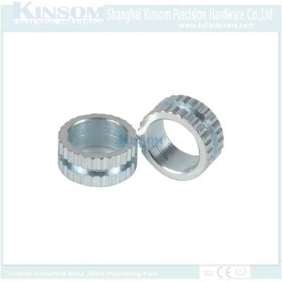 Insert Knurled Nut with Zinc Coating