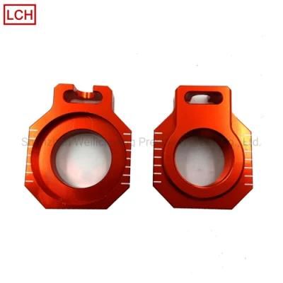 Custom Aluminum Connecting Rod CNC Turning Machining Color Anodized