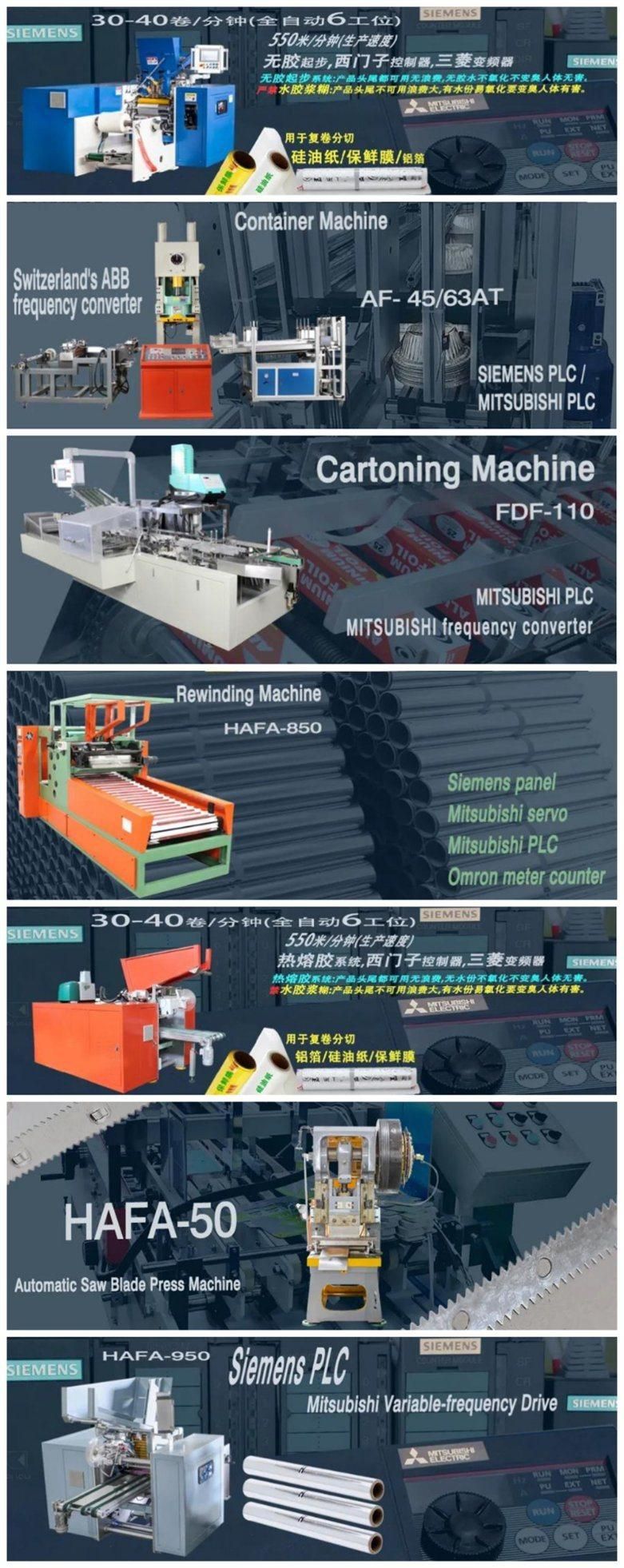 Full Automatic Aluminum Foil Container Making Machine