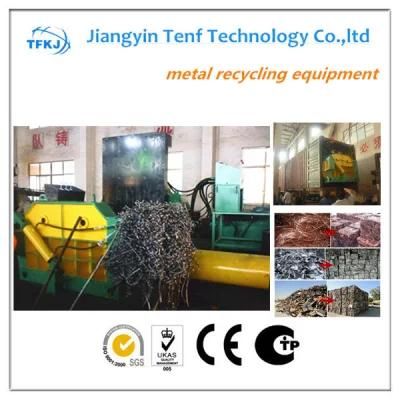 Tfkj Hydraulic Scrap Aluminum Can Compressor Machine